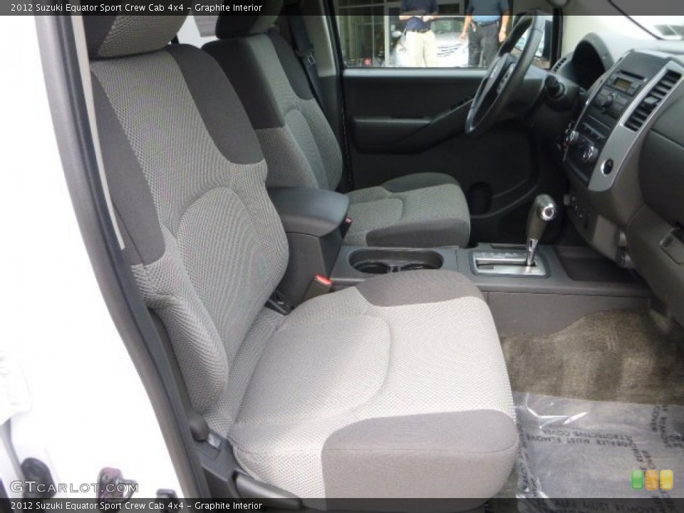 Graphite Interior Photo for the 2012 Suzuki Equator Sport Crew Cab 4x4 #85178681