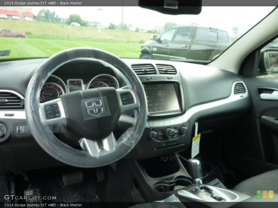 Black Interior Dashboard for the 2014 Dodge Journey SXT AWD #85179671