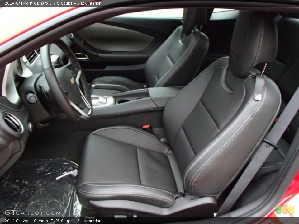 Black Interior Front Seat for the 2014 Chevrolet Camaro LT/RS Coupe #85182539