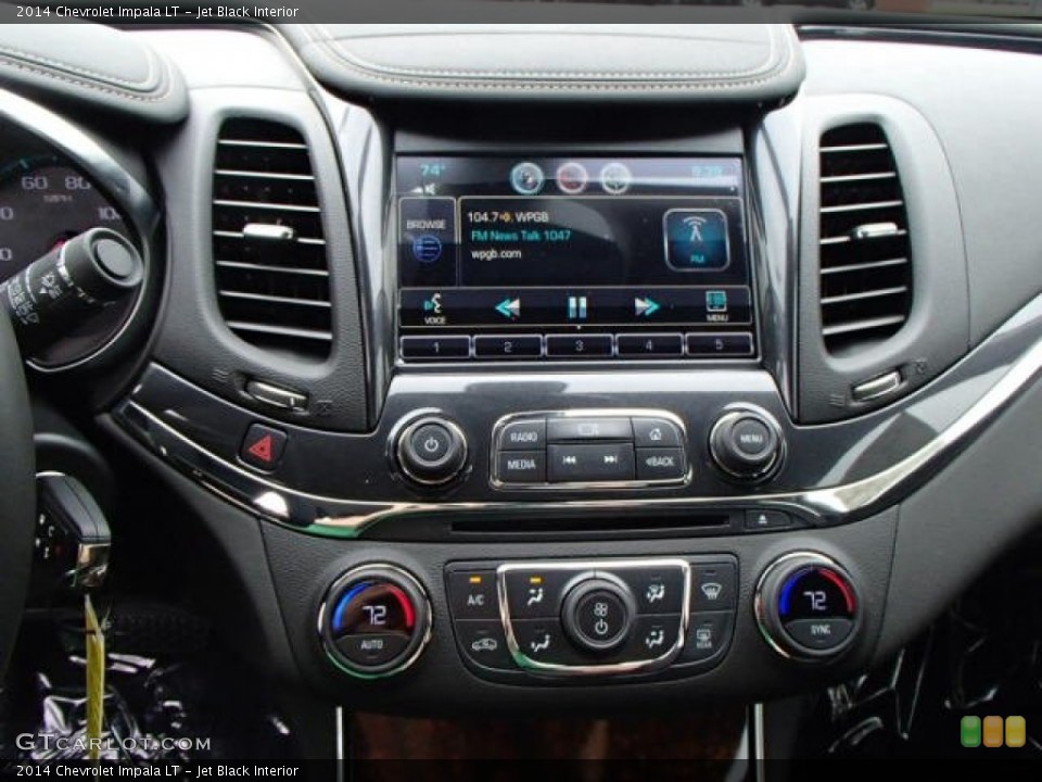 Jet Black Interior Controls for the 2014 Chevrolet Impala LT #85183187
