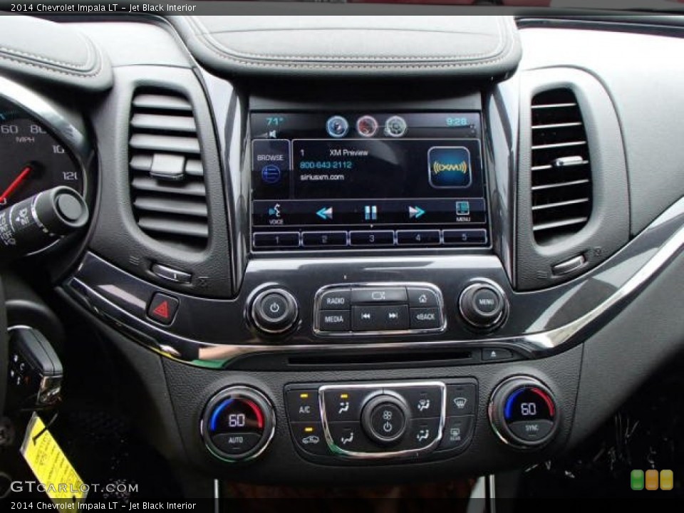 Jet Black Interior Controls for the 2014 Chevrolet Impala LT #85183247