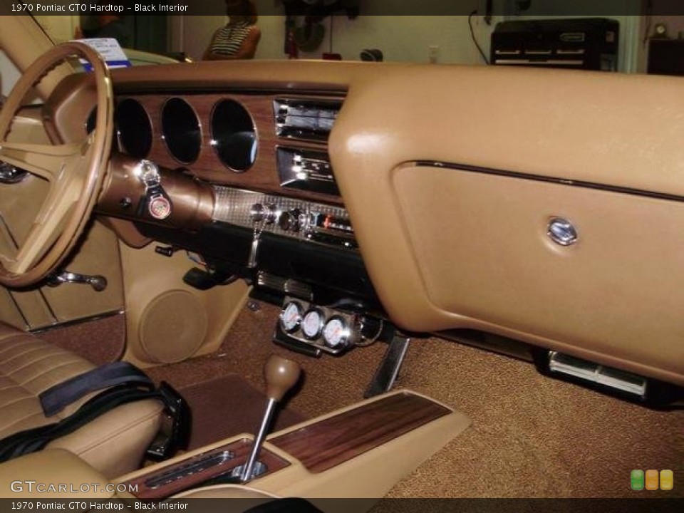 Black Interior Photo for the 1970 Pontiac GTO Hardtop #85185086