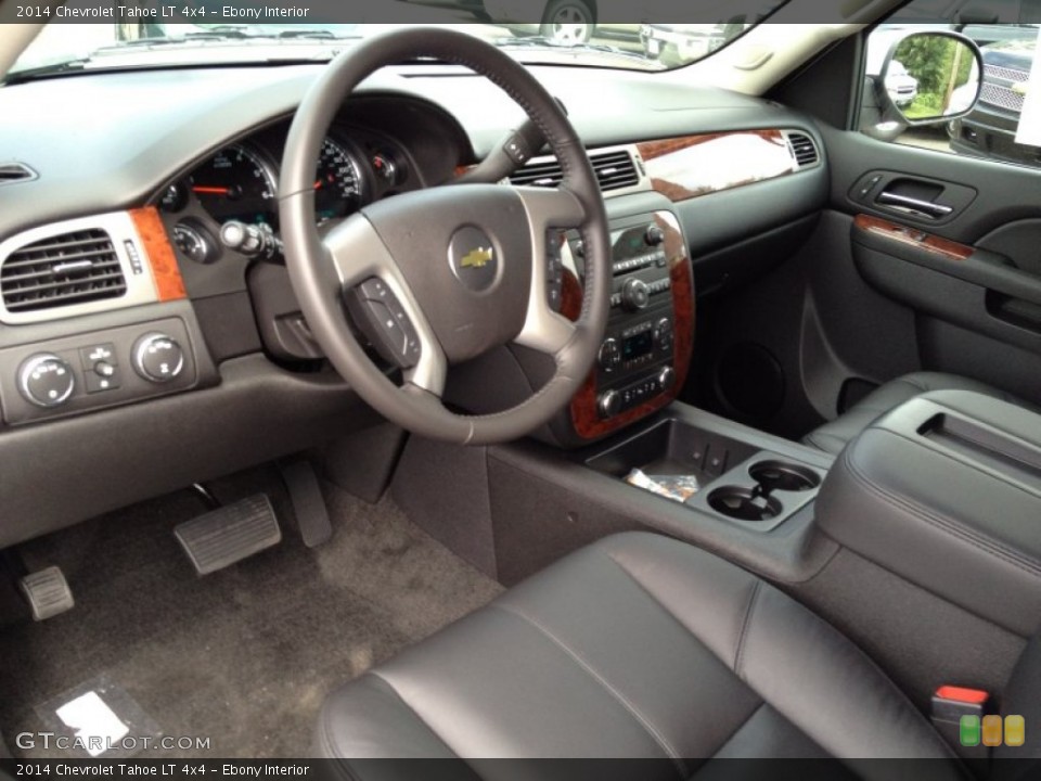 Ebony Interior Prime Interior for the 2014 Chevrolet Tahoe LT 4x4 #85185353