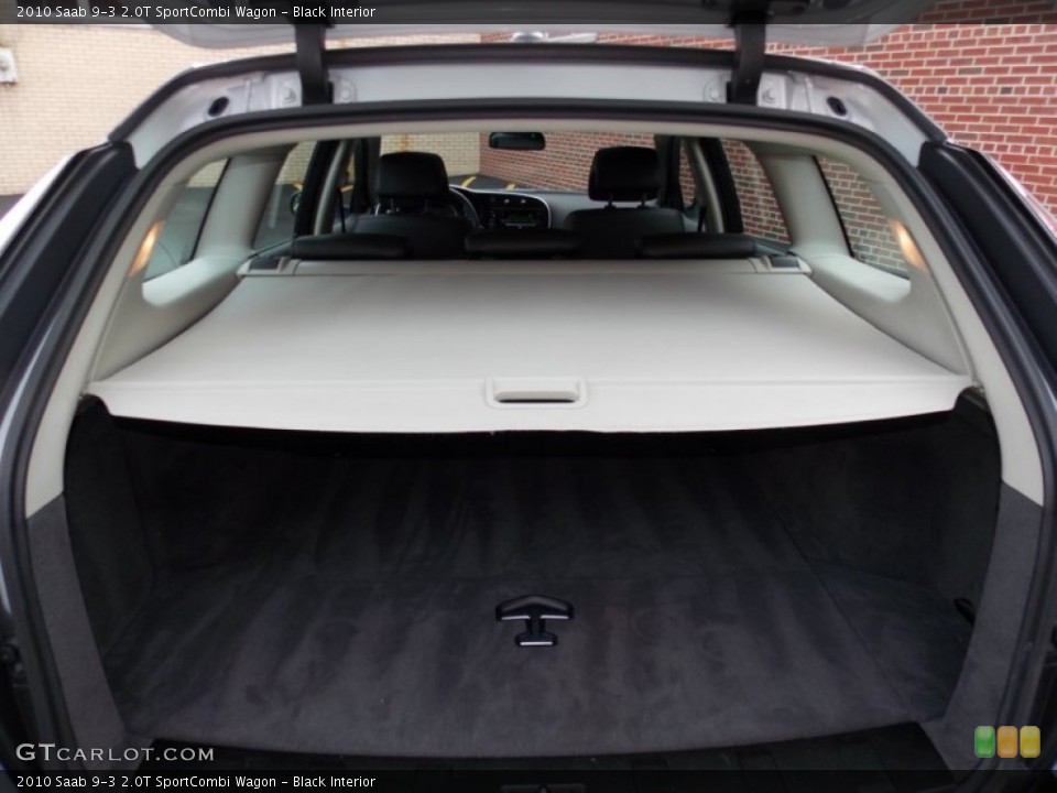 Black Interior Trunk for the 2010 Saab 9-3 2.0T SportCombi Wagon #85188407