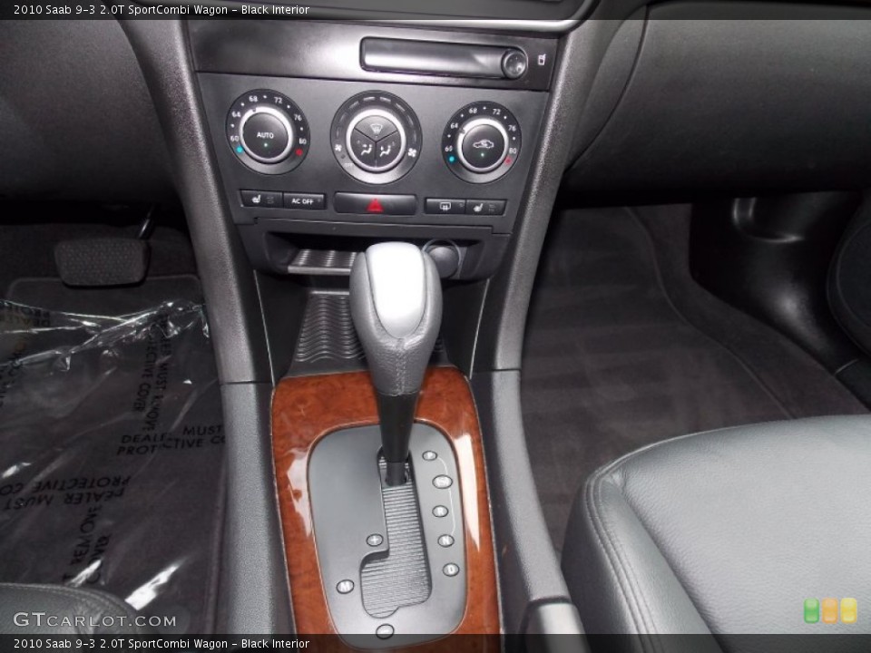 Black Interior Transmission for the 2010 Saab 9-3 2.0T SportCombi Wagon #85188538