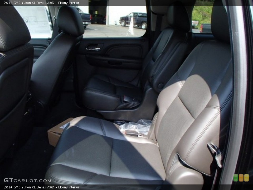 Ebony Interior Rear Seat for the 2014 GMC Yukon XL Denali AWD #85190993