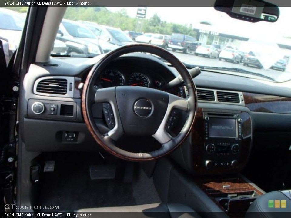 Ebony Interior Dashboard for the 2014 GMC Yukon XL Denali AWD #85191035