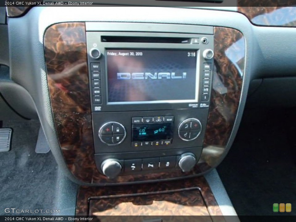 Ebony Interior Controls for the 2014 GMC Yukon XL Denali AWD #85191122