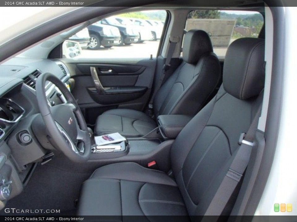 Ebony Interior Photo for the 2014 GMC Acadia SLT AWD #85194710