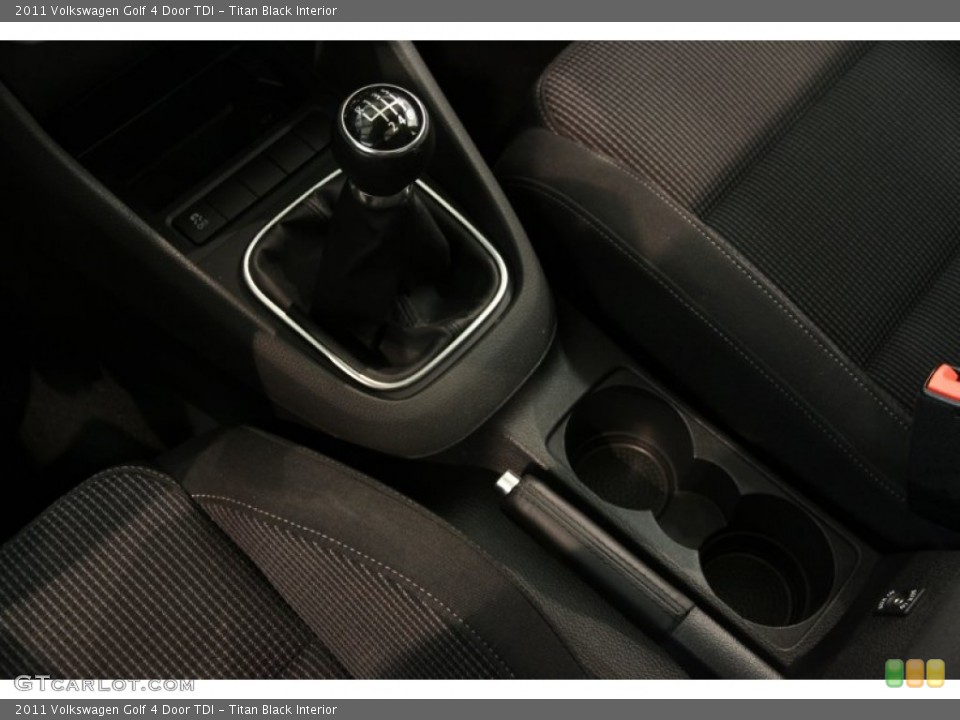 Titan Black Interior Transmission for the 2011 Volkswagen Golf 4 Door TDI #85195409