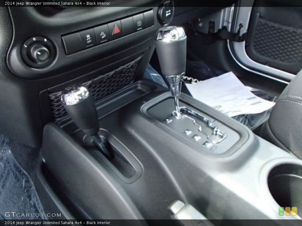 Black Interior Transmission for the 2014 Jeep Wrangler Unlimited Sahara 4x4 #85196843
