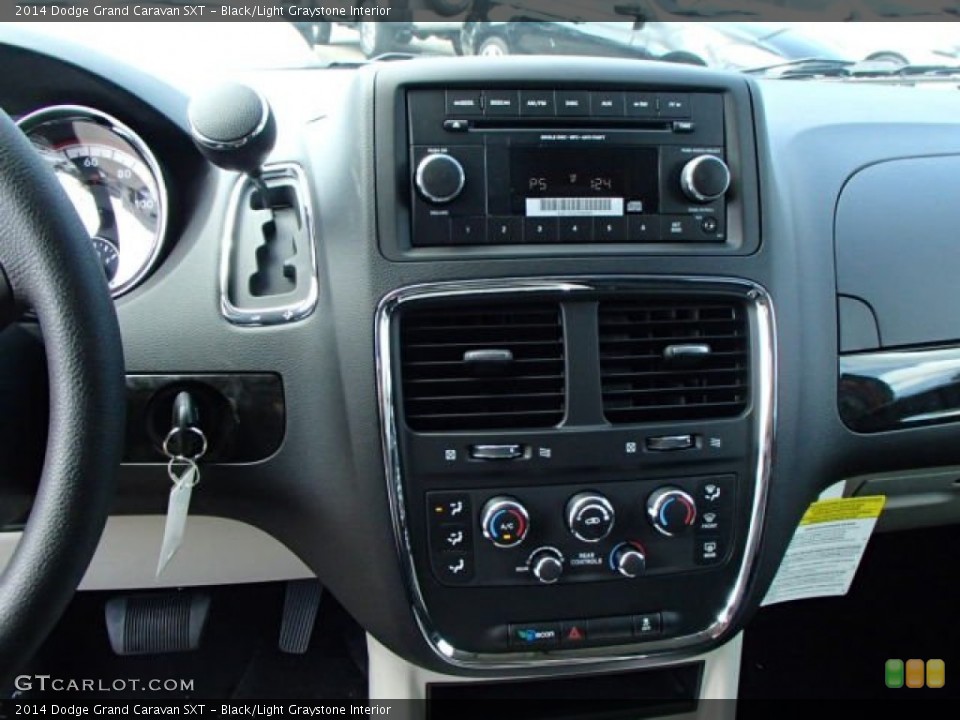Black/Light Graystone Interior Controls for the 2014 Dodge Grand Caravan SXT #85200329