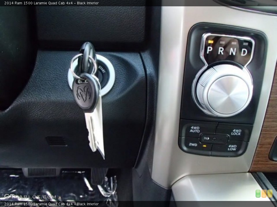 Black Interior Transmission for the 2014 Ram 1500 Laramie Quad Cab 4x4 #85200758