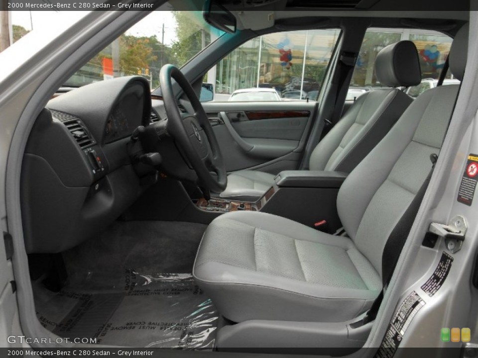 Grey 2000 Mercedes-Benz C Interiors