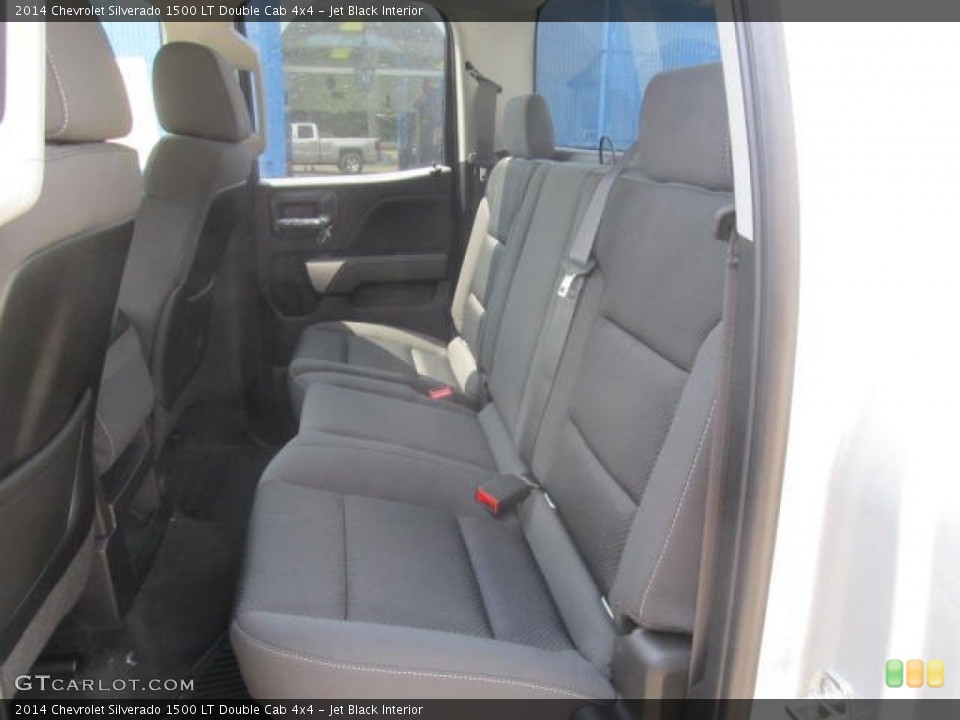 Jet Black Interior Rear Seat for the 2014 Chevrolet Silverado 1500 LT Double Cab 4x4 #85208105