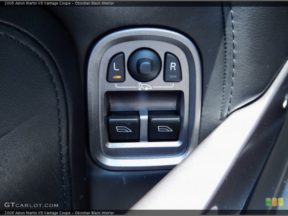 Obsidian Black Interior Controls for the 2006 Aston Martin V8 Vantage Coupe #85215560