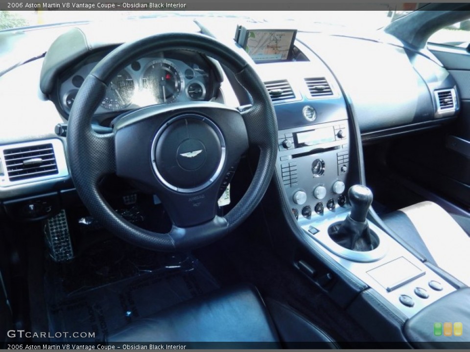 Obsidian Black Interior Prime Interior for the 2006 Aston Martin V8 Vantage Coupe #85215629