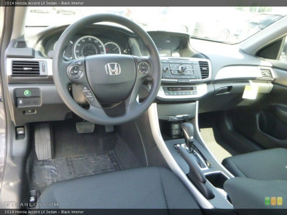 Black Interior Prime Interior for the 2014 Honda Accord LX Sedan #85217888