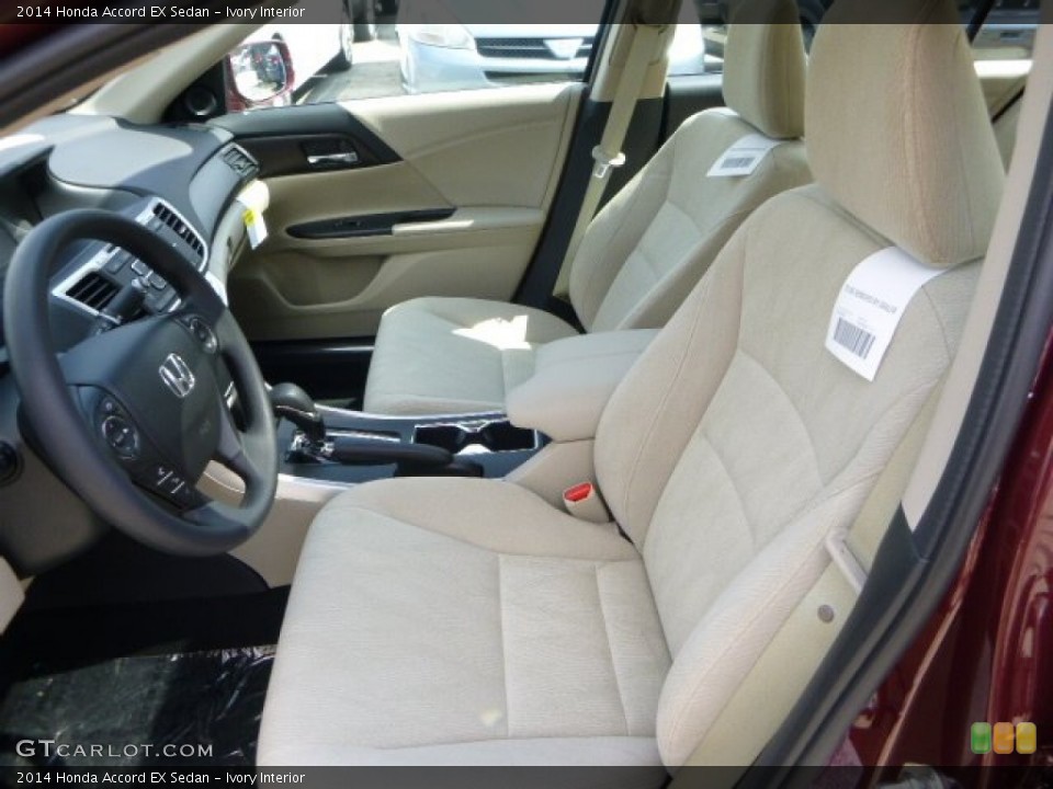 Ivory Interior Front Seat for the 2014 Honda Accord EX Sedan #85218257