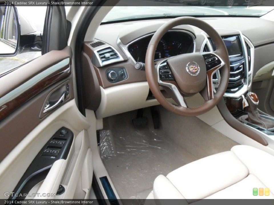 Shale/Brownstone Interior Prime Interior for the 2014 Cadillac SRX Luxury #85218281