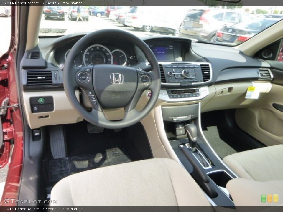 Ivory Interior Prime Interior for the 2014 Honda Accord EX Sedan #85218293