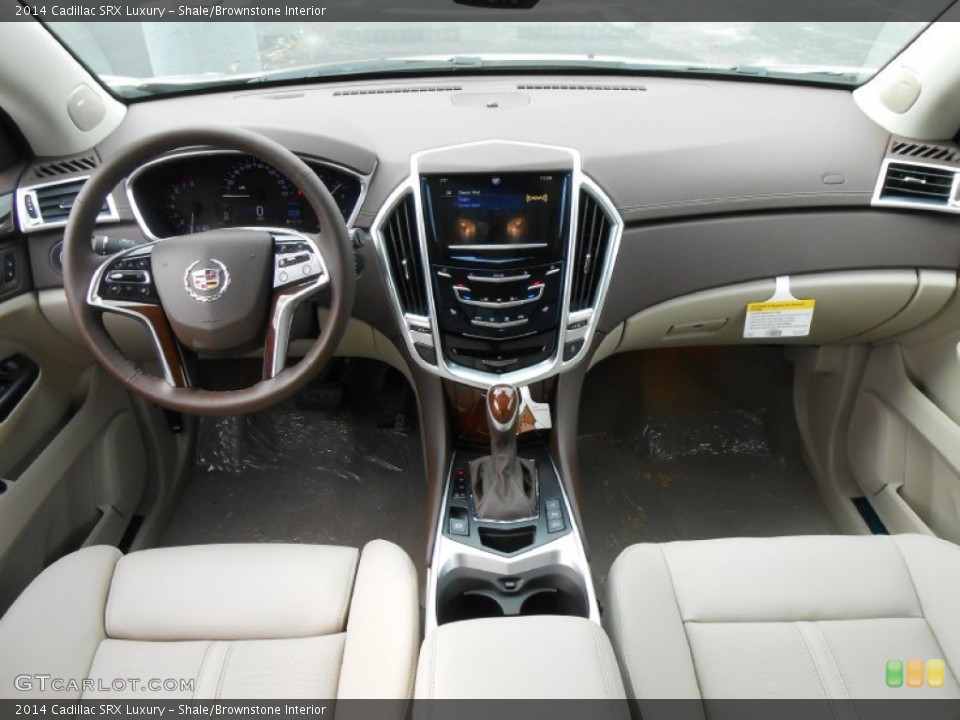 Shale/Brownstone Interior Dashboard for the 2014 Cadillac SRX Luxury #85218347