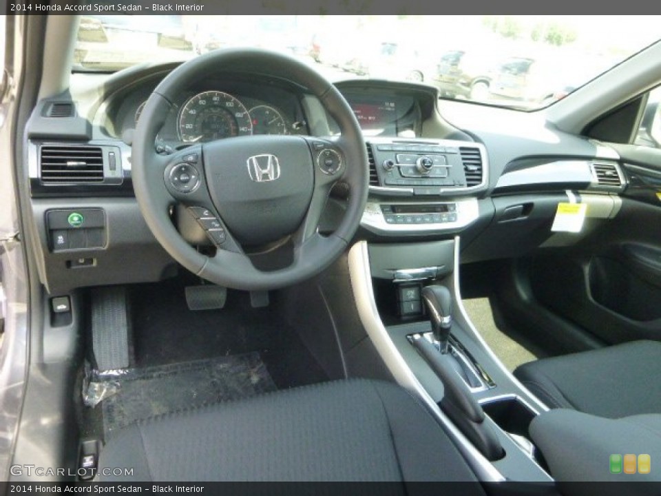 Black Interior Photo for the 2014 Honda Accord Sport Sedan #85219064