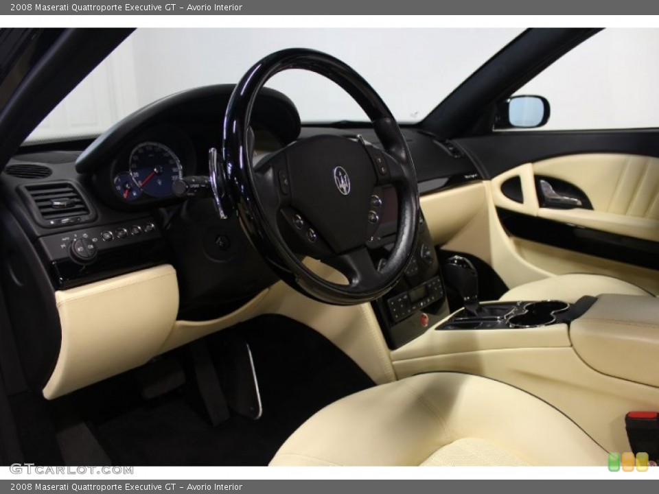 Avorio 2008 Maserati Quattroporte Interiors