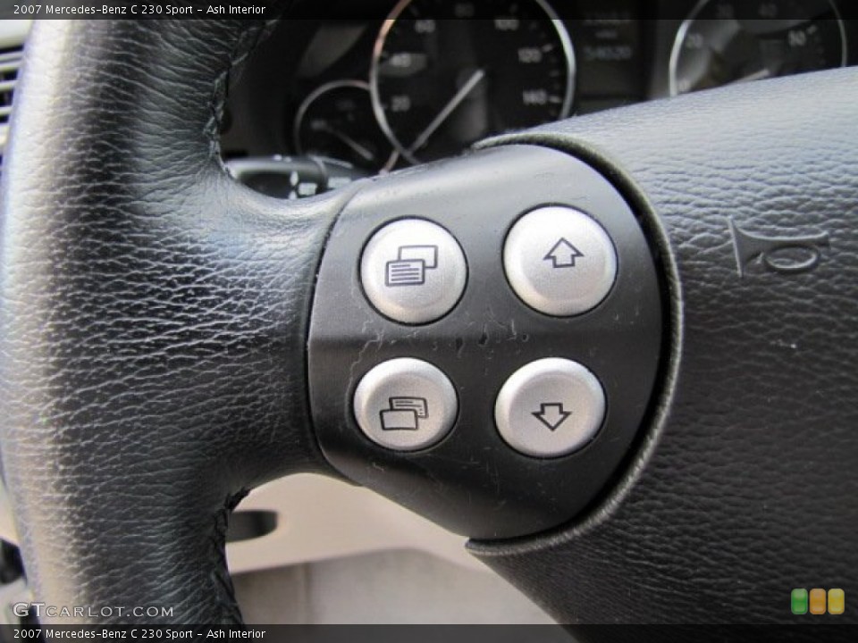 Ash Interior Controls for the 2007 Mercedes-Benz C 230 Sport #85223348
