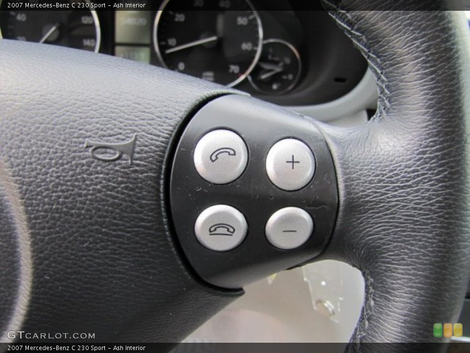 Ash Interior Controls for the 2007 Mercedes-Benz C 230 Sport #85223366