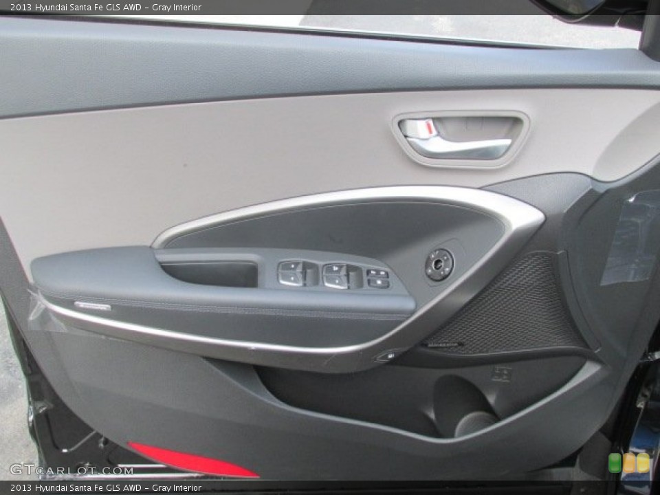 Gray Interior Door Panel for the 2013 Hyundai Santa Fe GLS AWD #85224827