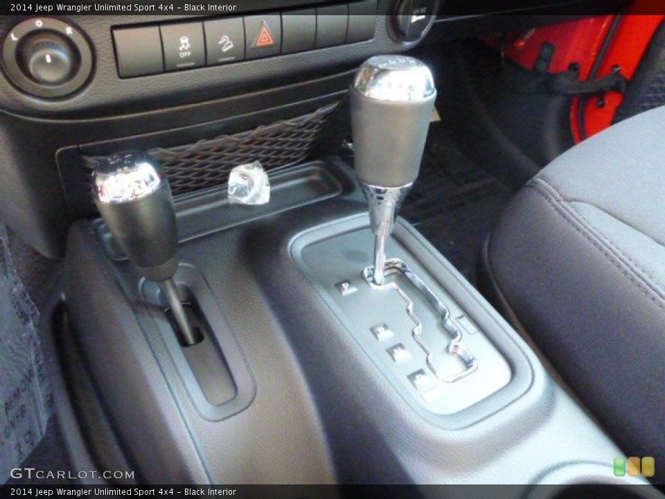 Black Interior Transmission for the 2014 Jeep Wrangler Unlimited Sport 4x4 #85225166