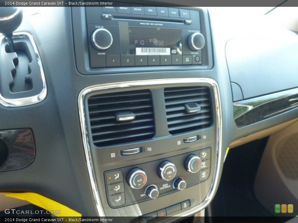 Black/Sandstorm Interior Controls for the 2014 Dodge Grand Caravan SXT #85226420