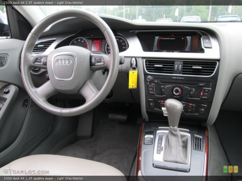 Light Grey Interior Dashboard for the 2009 Audi A4 2.0T quattro Avant #85228022