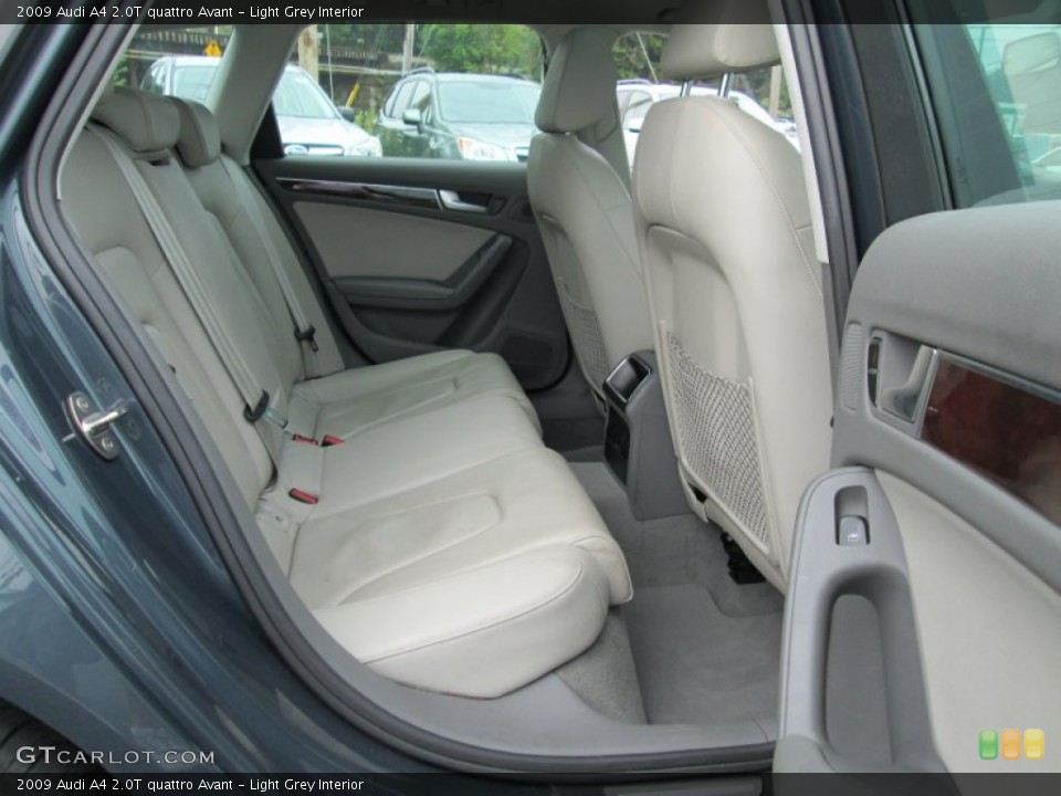 Light Grey Interior Rear Seat for the 2009 Audi A4 2.0T quattro Avant #85228040