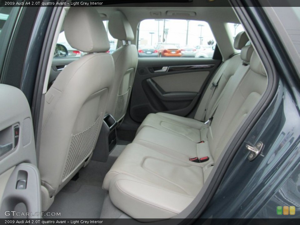 Light Grey Interior Rear Seat for the 2009 Audi A4 2.0T quattro Avant #85228064