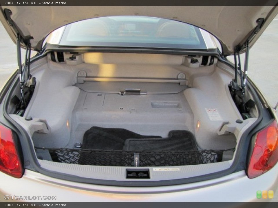 Saddle Interior Trunk for the 2004 Lexus SC 430 #85231287