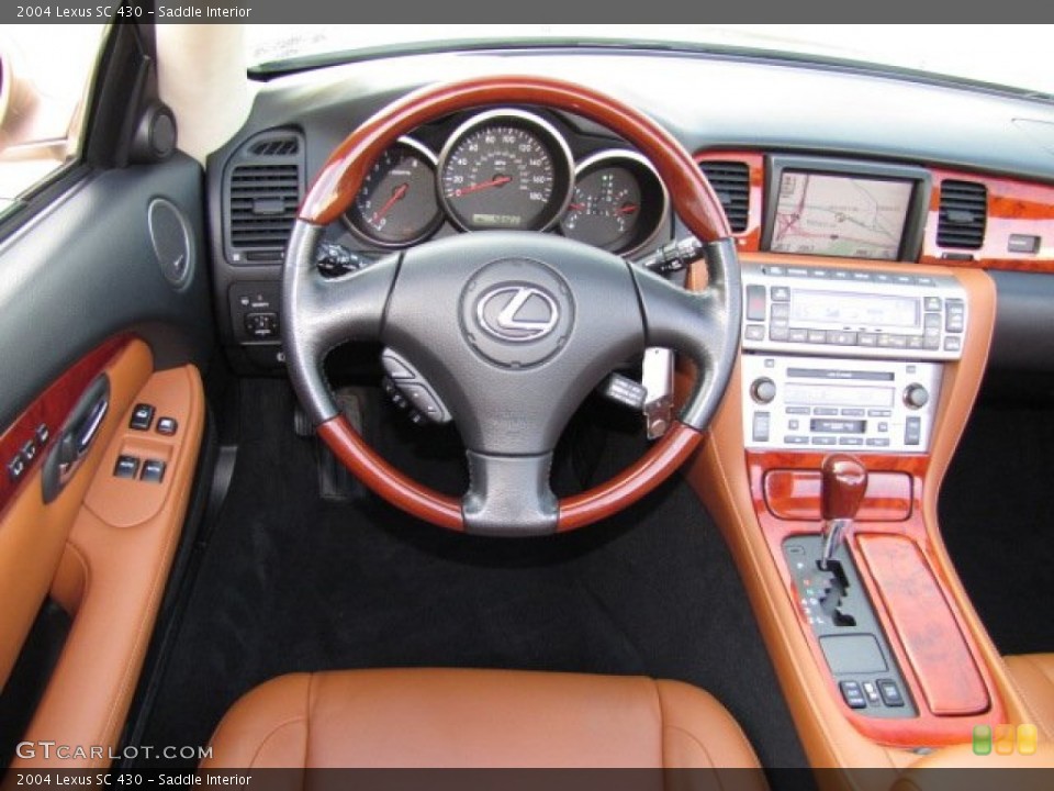 Saddle Interior Dashboard for the 2004 Lexus SC 430 #85231478