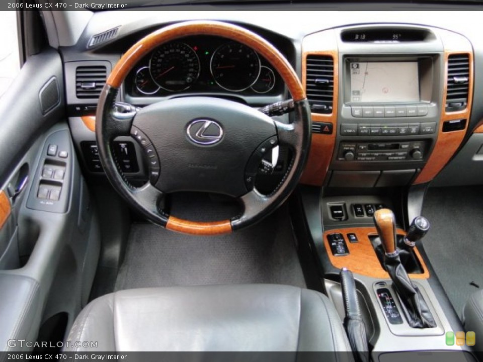 Dark Gray Interior Dashboard for the 2006 Lexus GX 470 #85232207