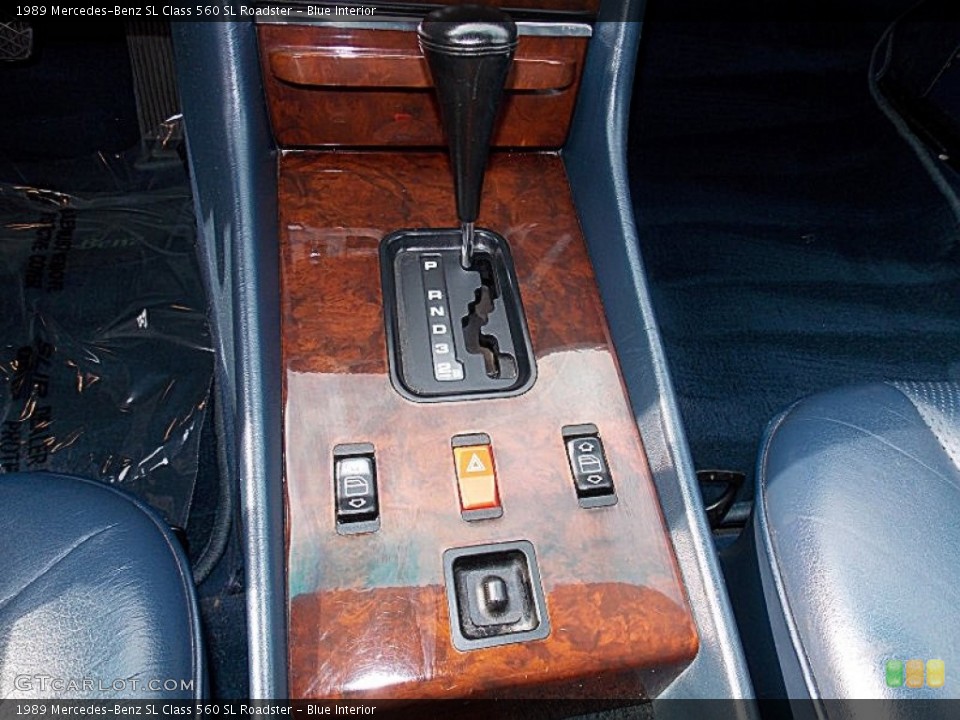 Blue Interior Transmission for the 1989 Mercedes-Benz SL Class 560 SL Roadster #85232432