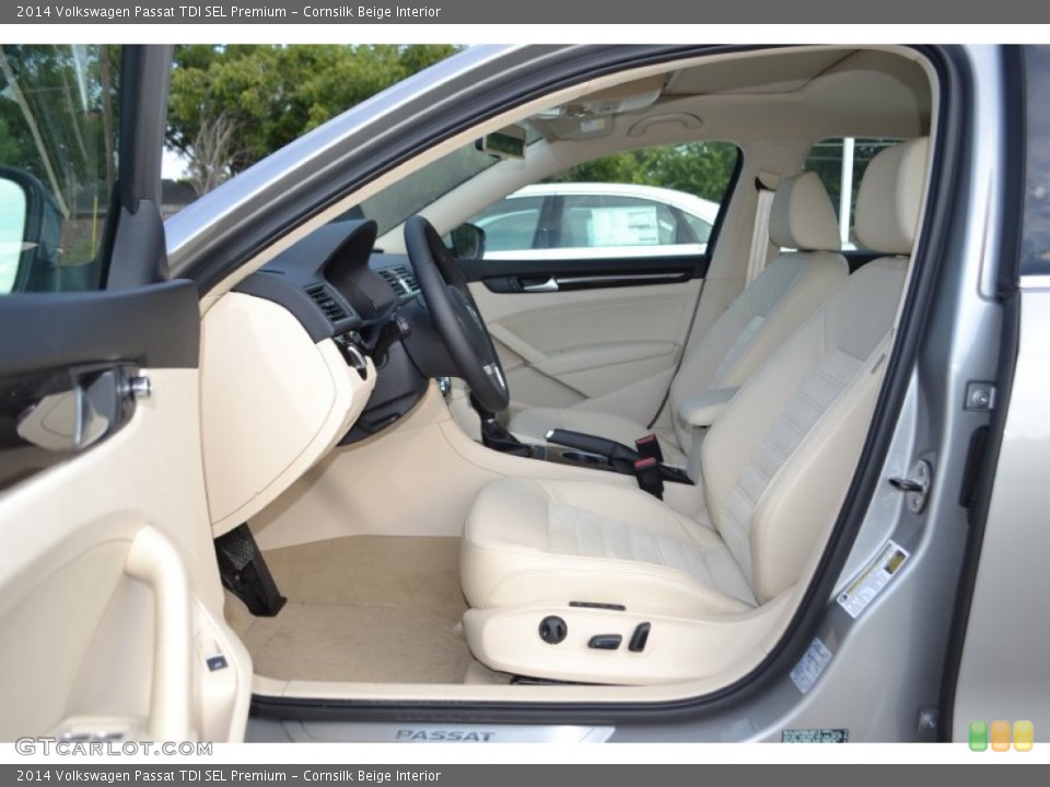 Cornsilk Beige Interior Photo for the 2014 Volkswagen Passat TDI SEL Premium #85233249
