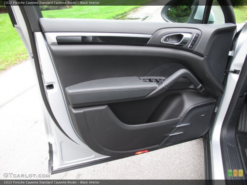 Black Interior Door Panel for the 2013 Porsche Cayenne  #85236107