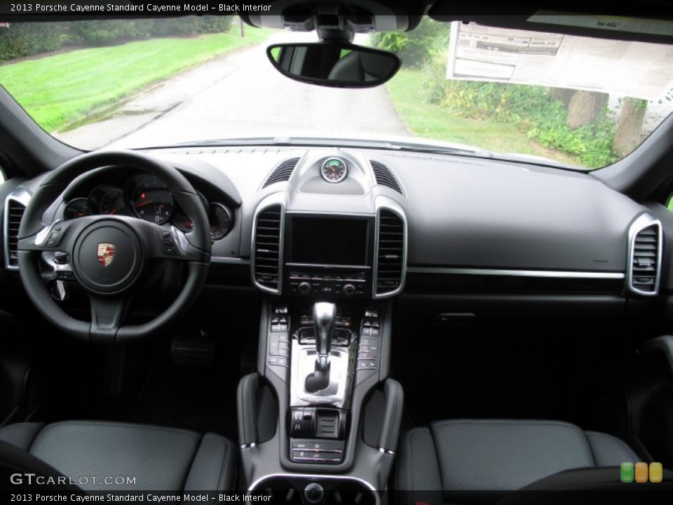 Black Interior Dashboard for the 2013 Porsche Cayenne  #85236149