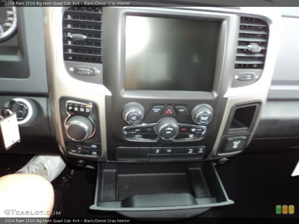 Black/Diesel Gray Interior Controls for the 2014 Ram 1500 Big Horn Quad Cab 4x4 #85236569