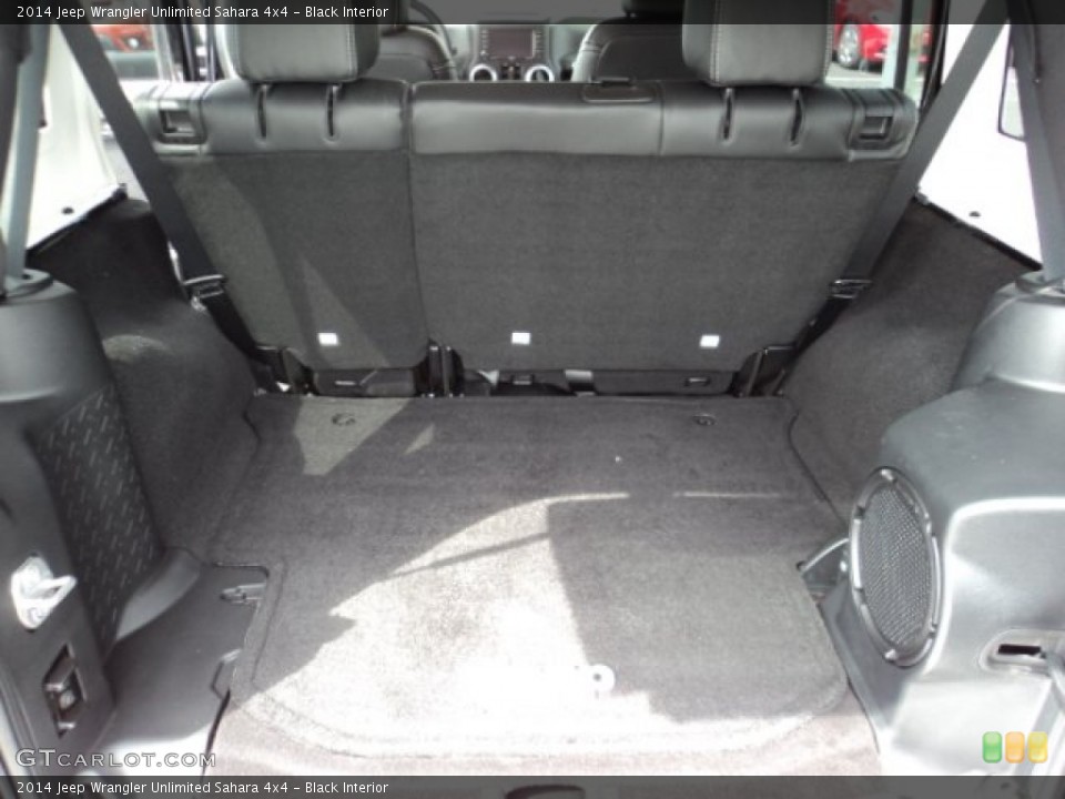 Black Interior Trunk for the 2014 Jeep Wrangler Unlimited Sahara 4x4 #85237004