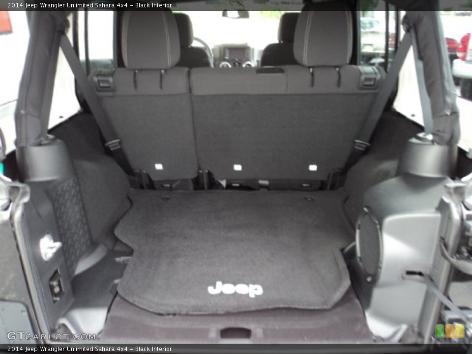 Black Interior Trunk for the 2014 Jeep Wrangler Unlimited Sahara 4x4 #85237280