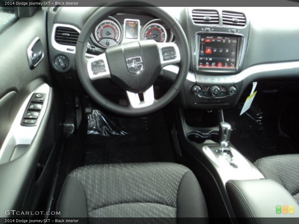Black Interior Dashboard for the 2014 Dodge Journey SXT #85237499