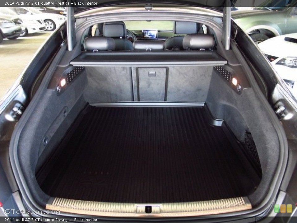 Black Interior Trunk for the 2014 Audi A7 3.0T quattro Prestige #85237877