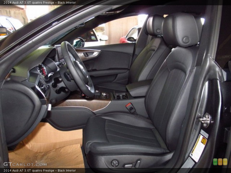 Black Interior Photo for the 2014 Audi A7 3.0T quattro Prestige #85237944