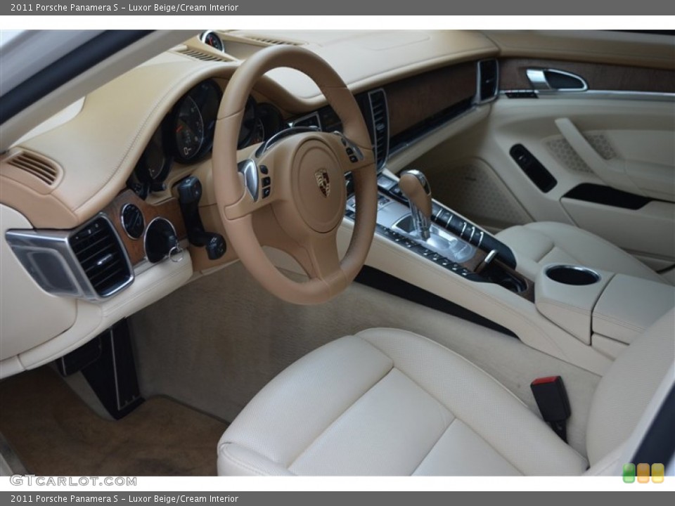 Luxor Beige/Cream Interior Photo for the 2011 Porsche Panamera S #85245755